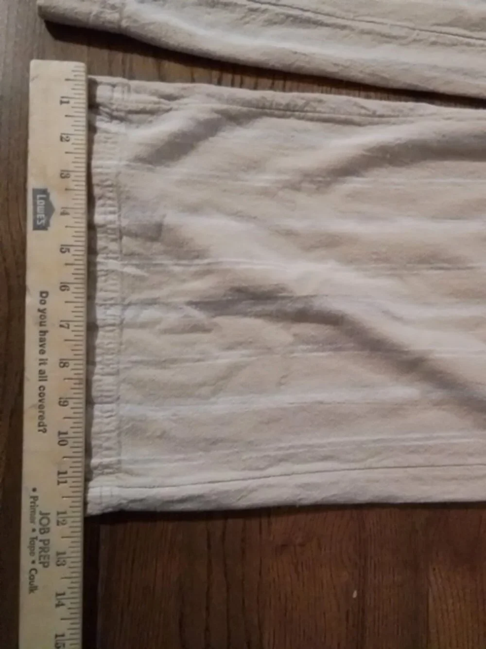 Wonderly Beige Stripe Linen Blend Wide Leg Cargo Pants XXL - XXXL